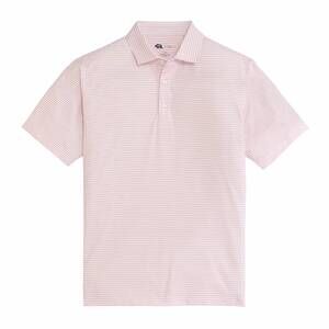 NEW ONWARD RESERVE men's wake performance polo in sea pink